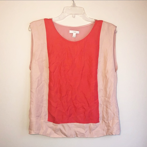 J. Crew Tops - ♥️ 5 for $10 SALE— J. CREW Color Block Silk Blouse